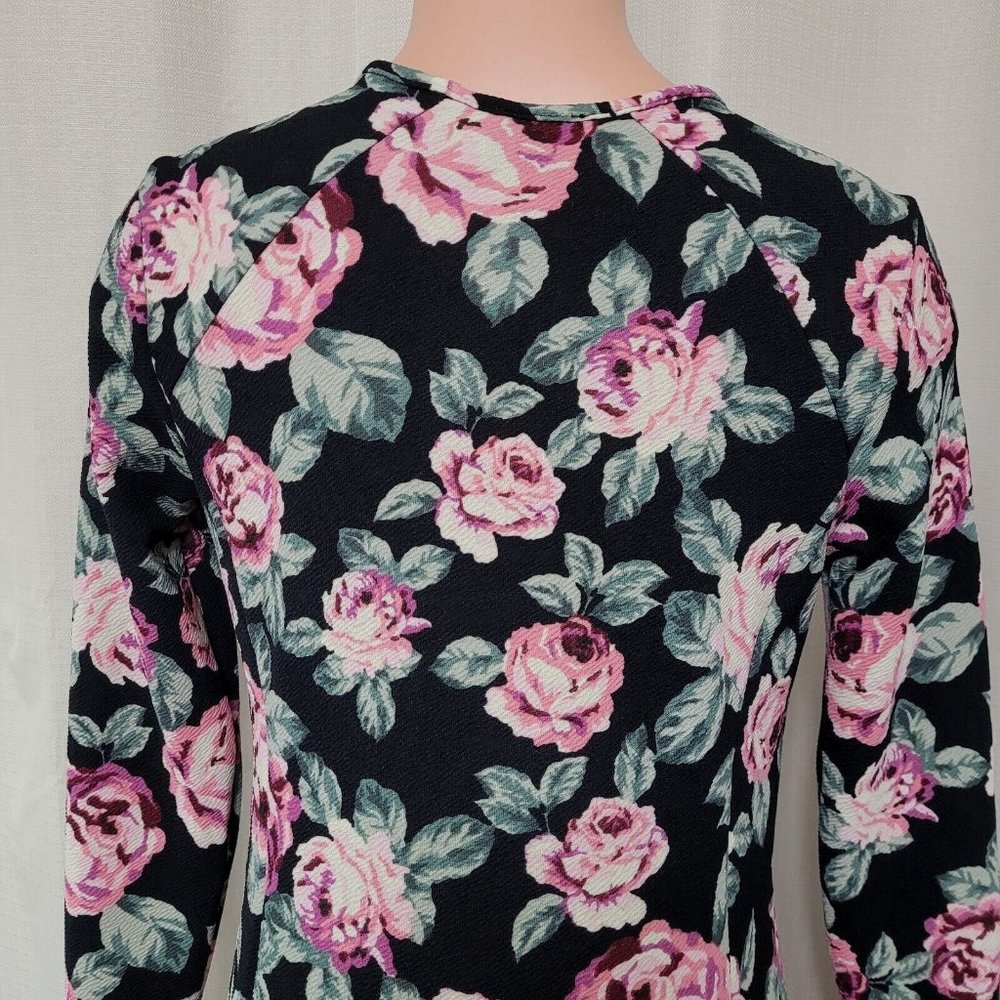 Show Me Your Mumu Harrison Babydoll Dress Women's Size Small Black Floral Print - Picture 5 of 9